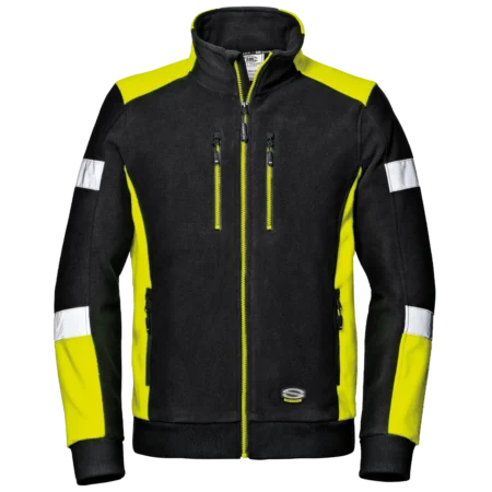 Megztinis Comfort Fleece HI-VI Geltonas/Juodas