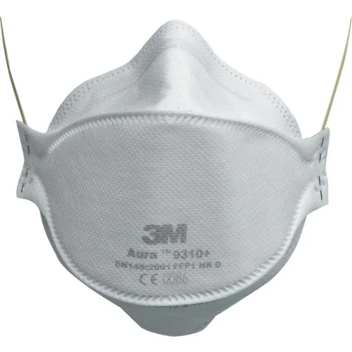 Respiratorius 3M Aura 9310 FFP1 be vožtuvo - Atvaizdas 2