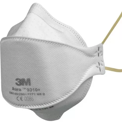 Respiratorius 3M Aura 9310 FFP1 be vožtuvo